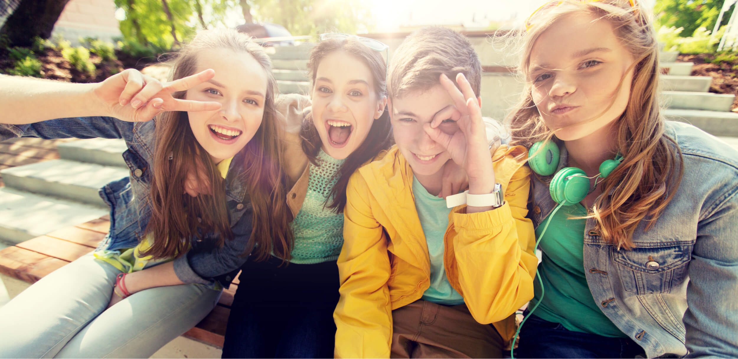 Picture of a group of teenager.
